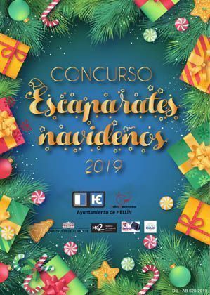 CONCURSO DE ESCAPARATES - RADIO HELLIN cartel consurso escaparates ok