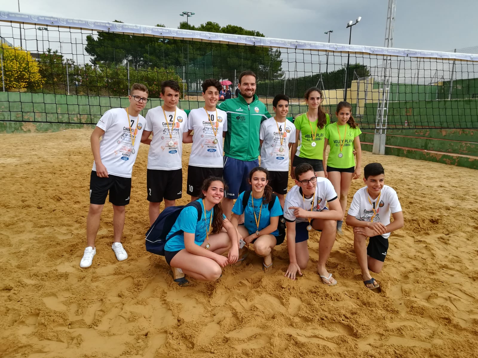 voley playa medallas 2018