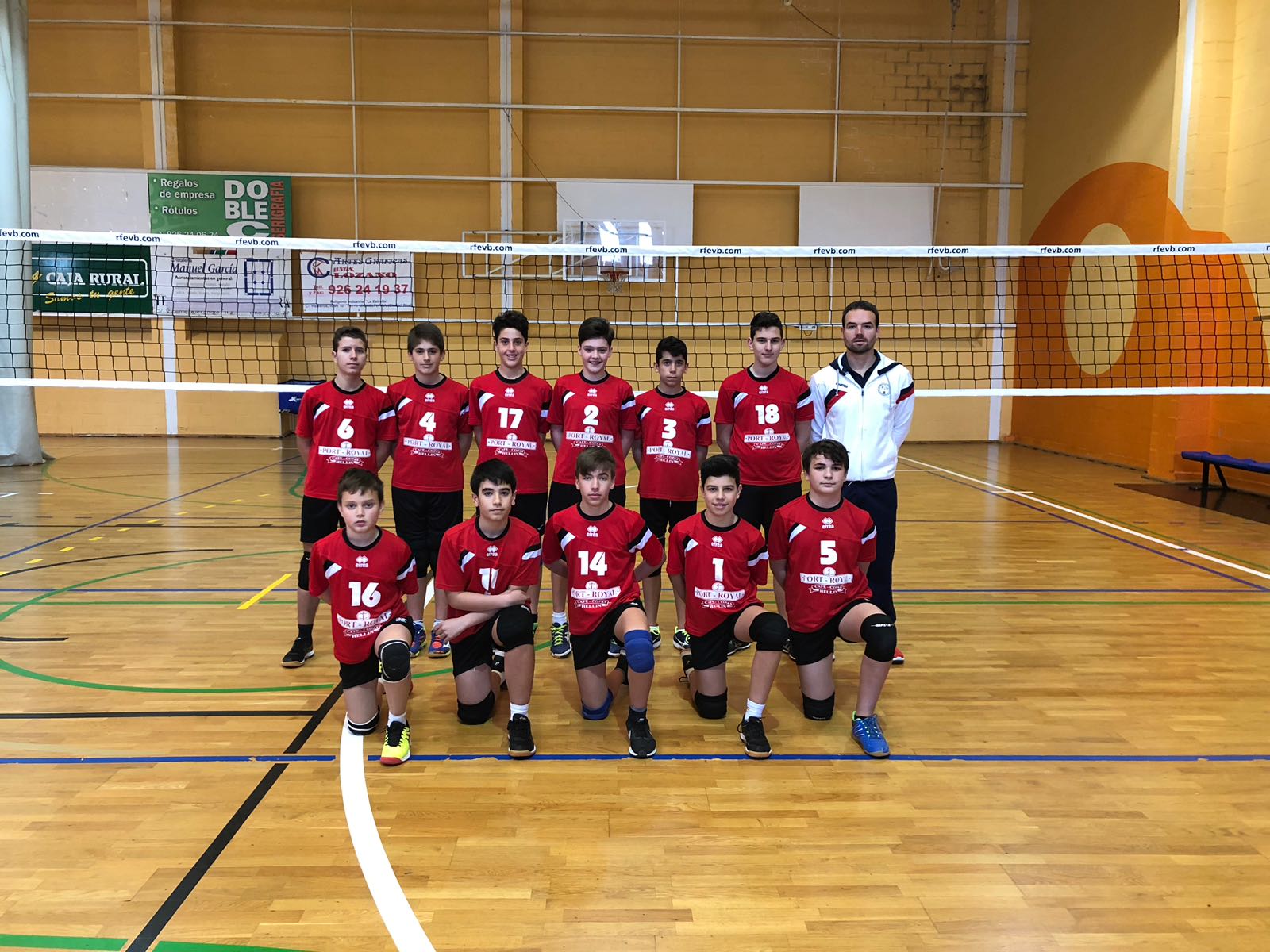 volieibol infantil 2018