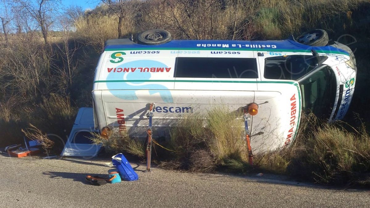 accidente ambulancia