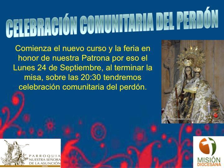 acto perdón