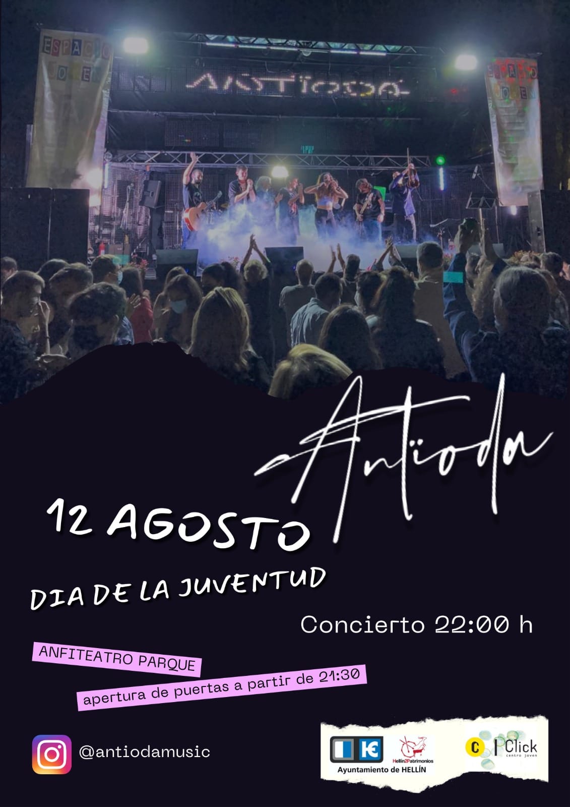 concierto agosto 2022