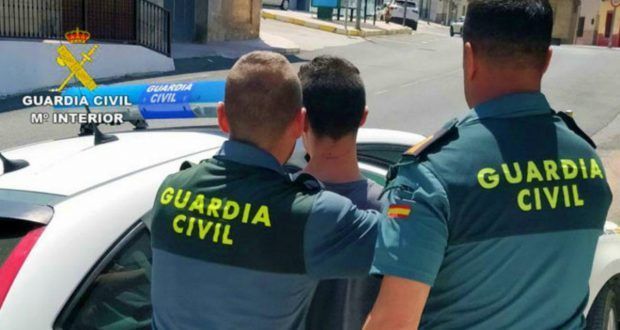 detenido guardia civil agosto 2020