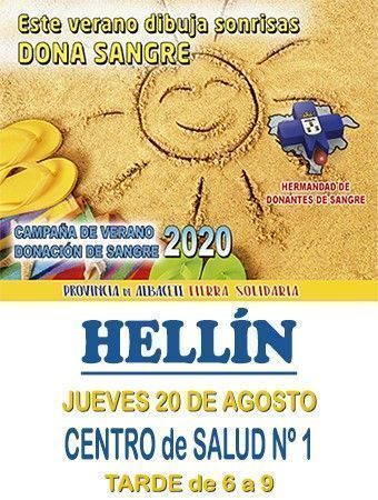 donación sangre agosto 2020