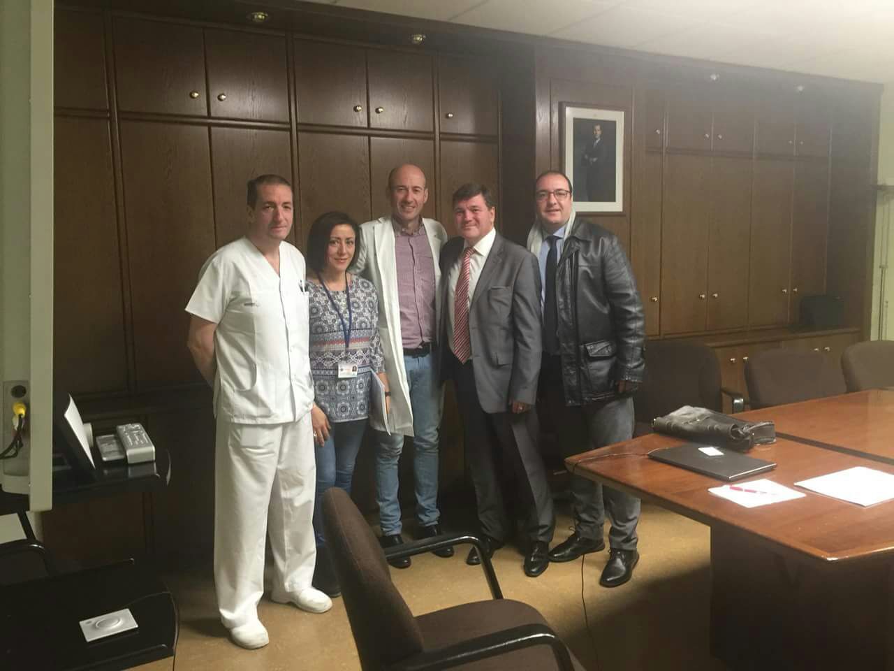 hospital y testigos