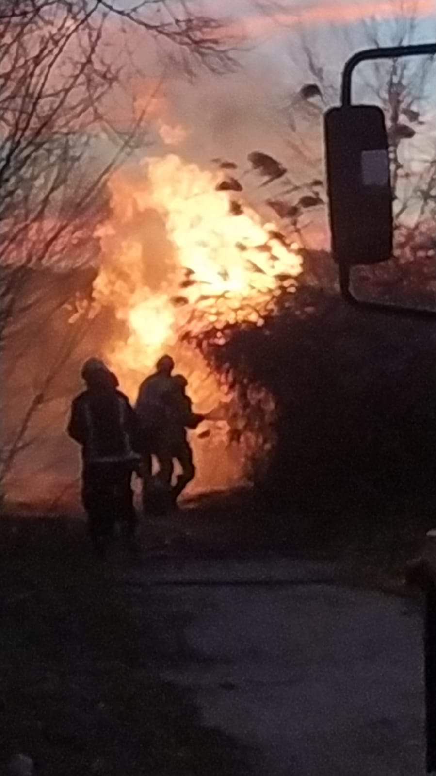 incendio laguna enero 2022