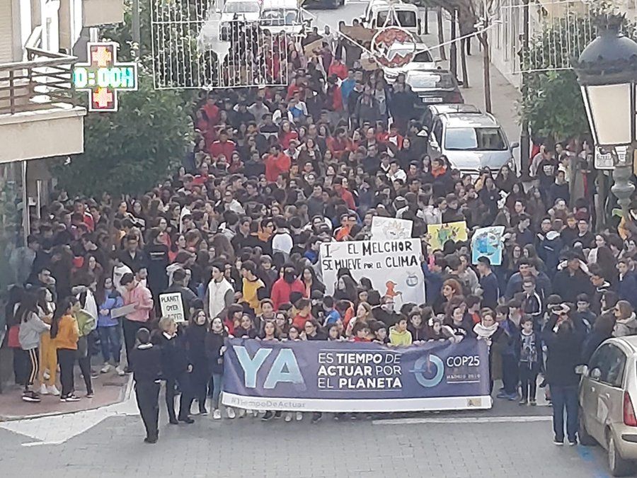 marcha cambio climático dic 2019