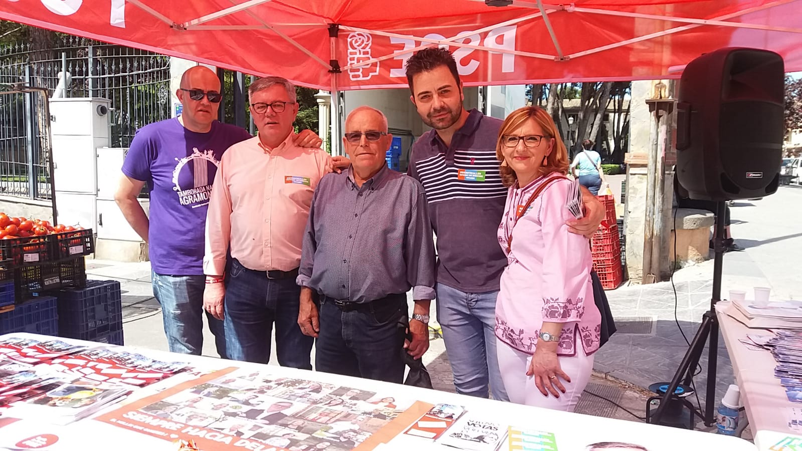 psoe mercadillo mayo 2019