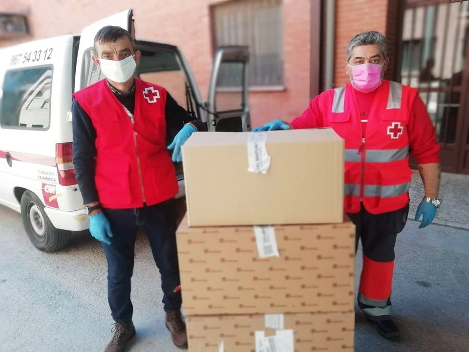 reparto material marzo 2020