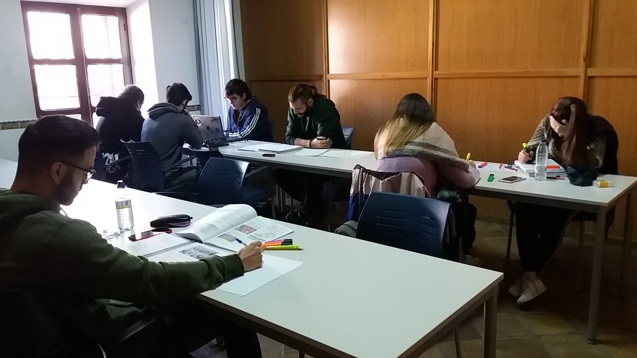 sala de estudios 2018