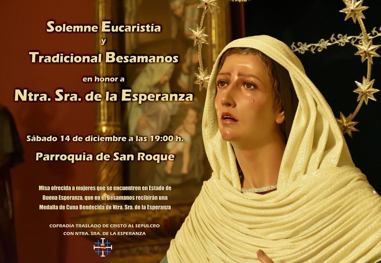 virgen esperanza besanamos 2019