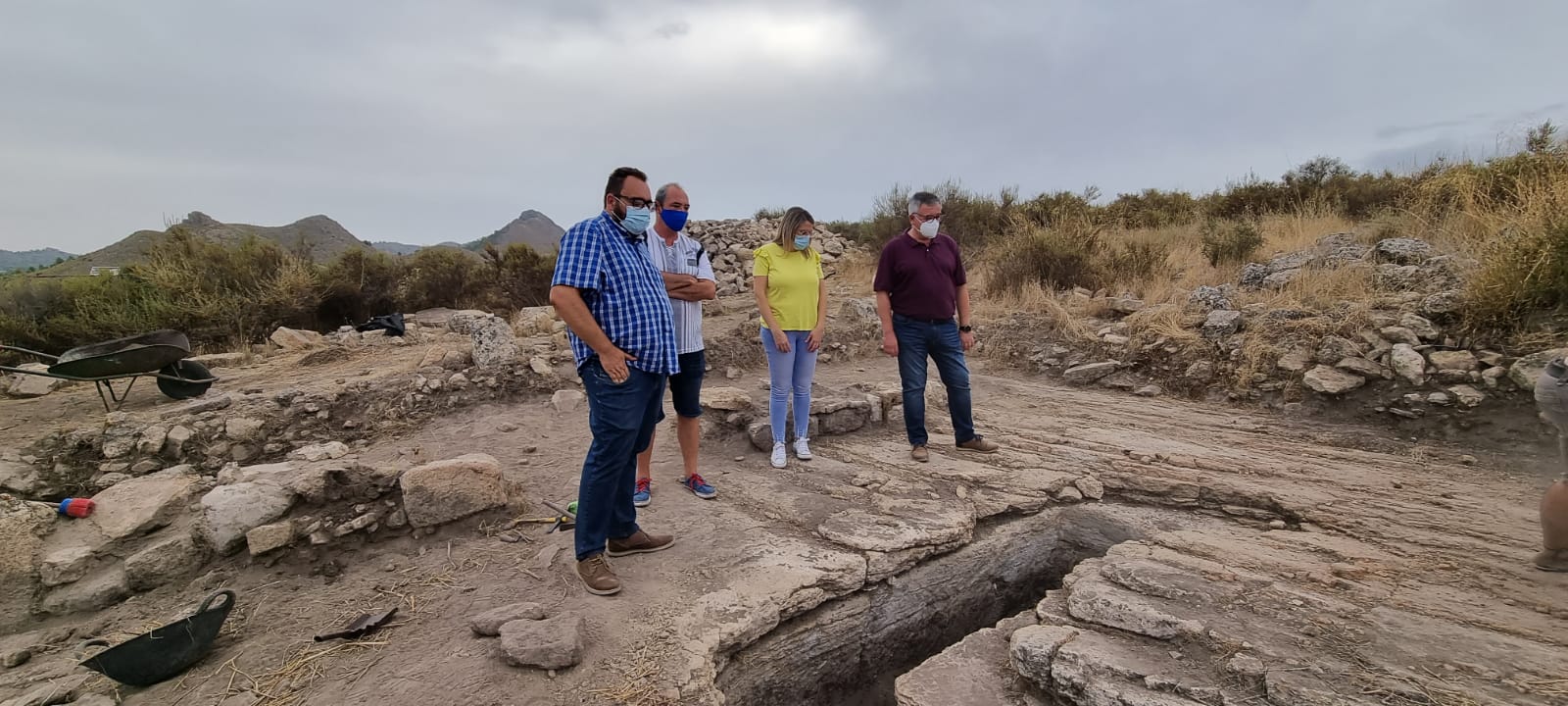 visita excavacion Tolmo 1.9 1